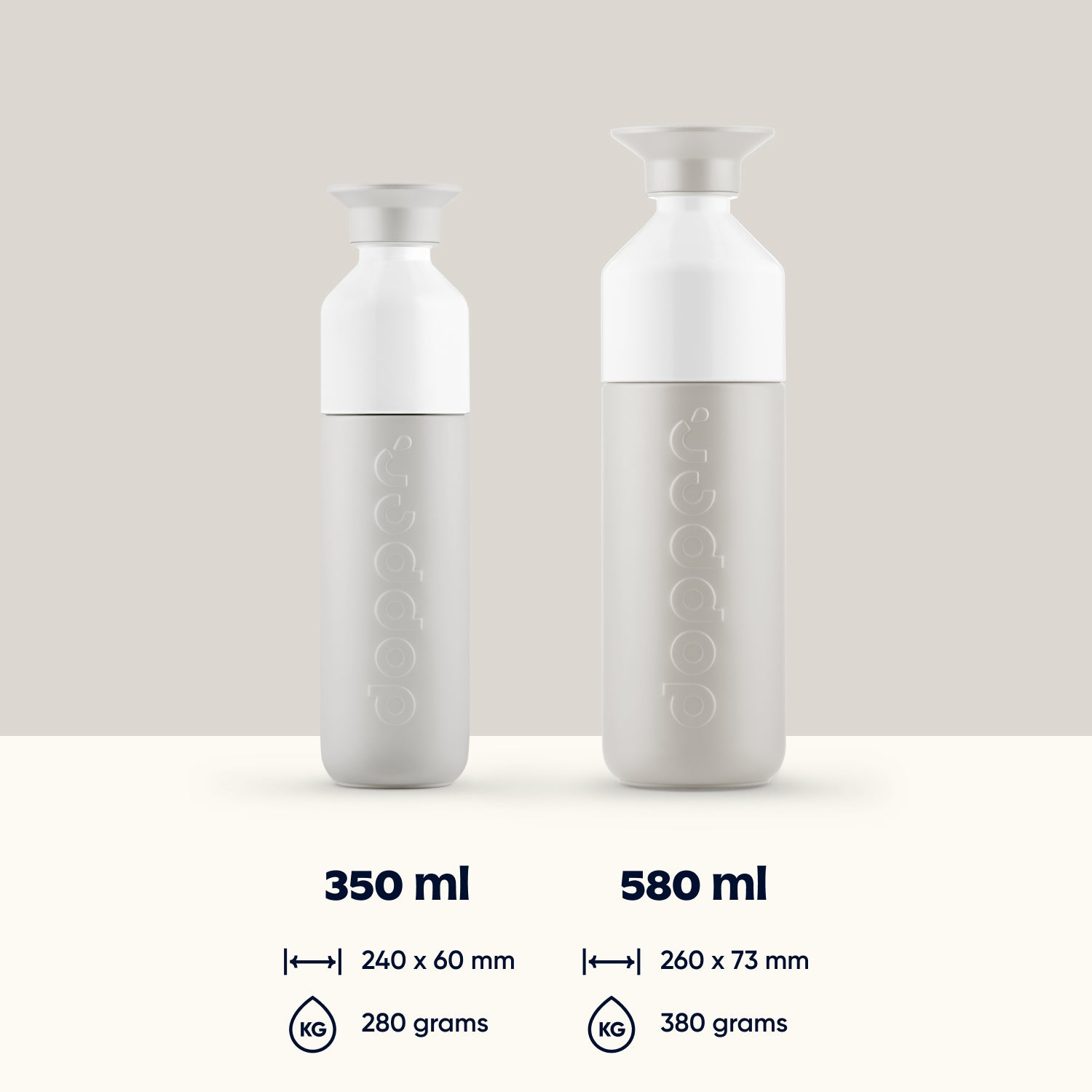 Dopper Insulated (580 ml) - Gentle Grey