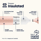 Dopper Insulated (580 ml) - Pebble Peach