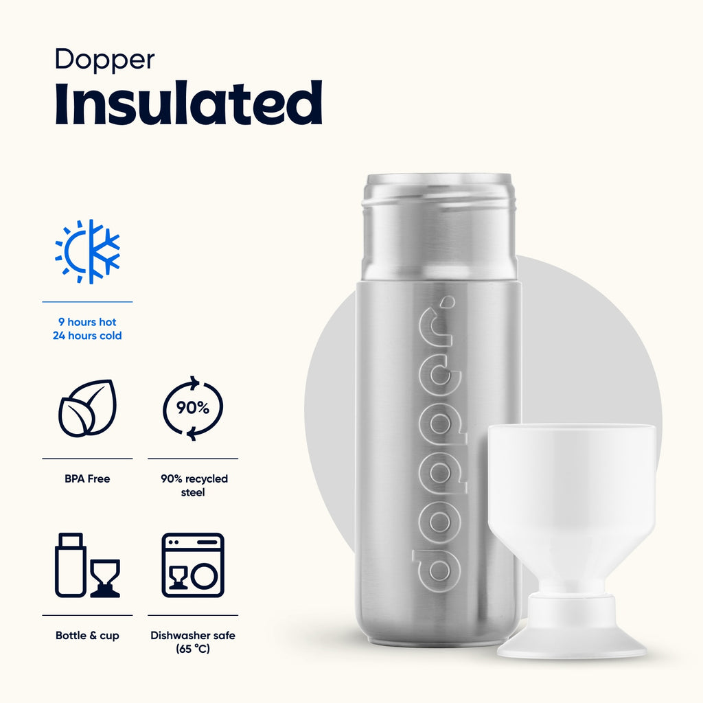Dopper Insulated (580 ml) - Silver